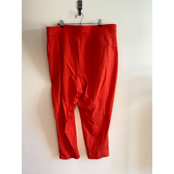 ATHLETA Trekkie North Jogger SIZE 26 Bright Orange - Picture 2 of 7